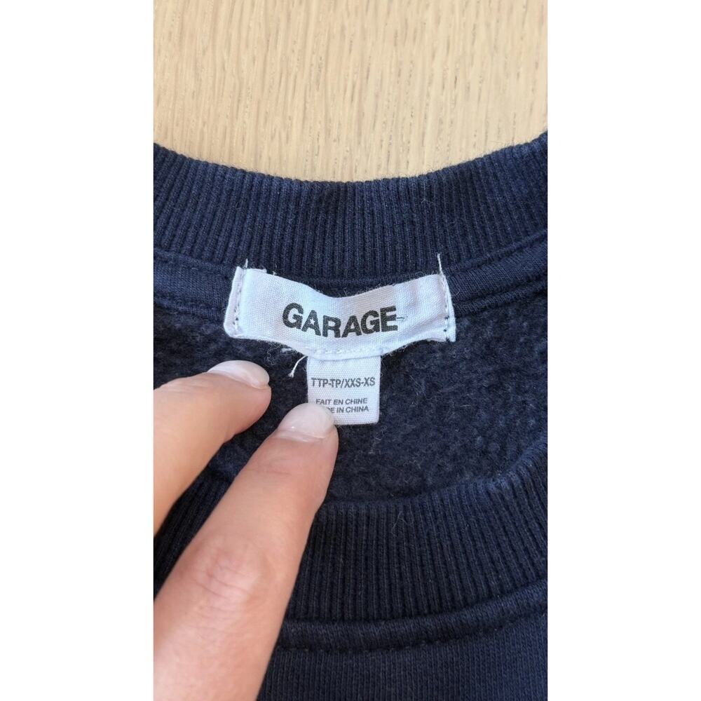 Garage Oversized Beverly Hills Sweatshirt Woman’s Size XS - Picture 7 of 8